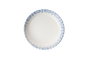 Hermia N25003 Vajilla de Porcelana 27 Piezas Azul y Blanco Apta para Lavavajillas y Microondas Elegante Duradera